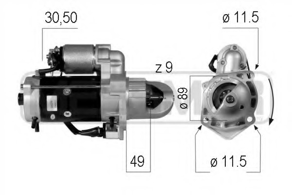 starter 220278 ERA - Demaror / electromotor starter 220278 ERA - Demaror / electromotor