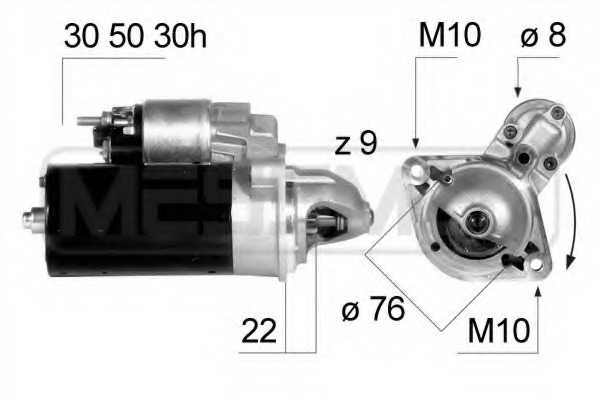 starter 220457 ERA - Sistem pornire