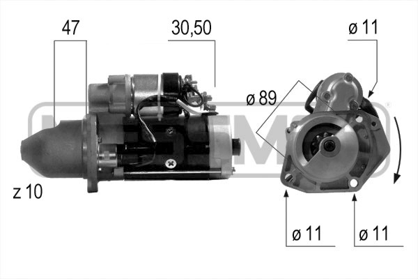 starter 220512 ERA - Demaror / electromotor starter 220512 ERA - Demaror / electromotor