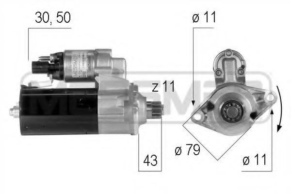 starter 220552 ERA - Demaror / electromotor starter 220552 ERA - Demaror / electromotor