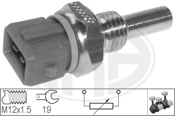 senzor,temperatura lichid de racire 330122 ERA - Unitate de control / relee/senzori senzor,temperatura lichid de racire 330122 ERA - Unitate de control / relee/senzori