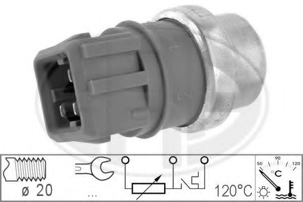 senzor,temperatura lichid de racire 330153 ERA - Unitate de control / relee/senzori senzor,temperatura lichid de racire 330153 ERA - Unitate de control / relee/senzori