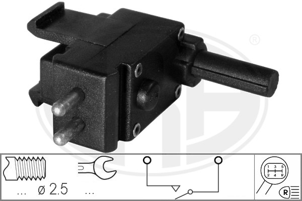 Comutator, lampa marsalier 330246 ERA - Intrerupatoare / relee / control Comutator, lampa marsalier 330246 ERA - Intrerupatoare / relee / control