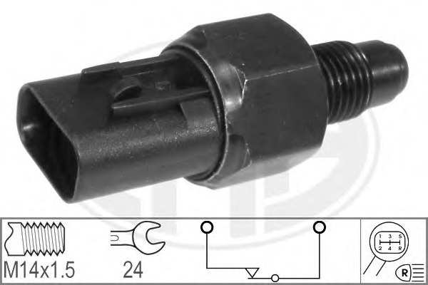 Comutator, lampa marsalier 330247 ERA - Intrerupator / regulator