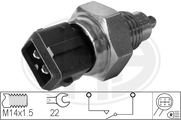 Comutator, lampa marsalier 330251 ERA - Intrerupatoare / relee / control Comutator, lampa marsalier 330251 ERA - Intrerupatoare / relee / control