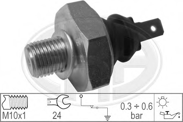 Senzor presiune ulei 330319 ERA - Comutator presiune ulei / senzor / supapa Senzor presiune ulei 330319 ERA - Comutator presiune ulei / senzor / supapa