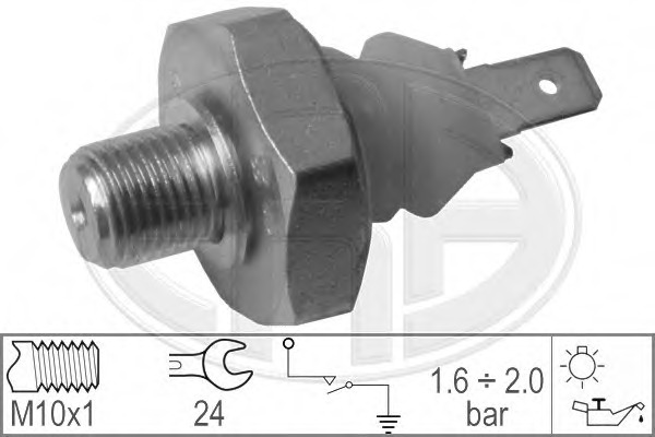 Senzor presiune ulei 330337 ERA - Comutator presiune ulei / senzor / supapa Senzor presiune ulei 330337 ERA - Comutator presiune ulei / senzor / supapa