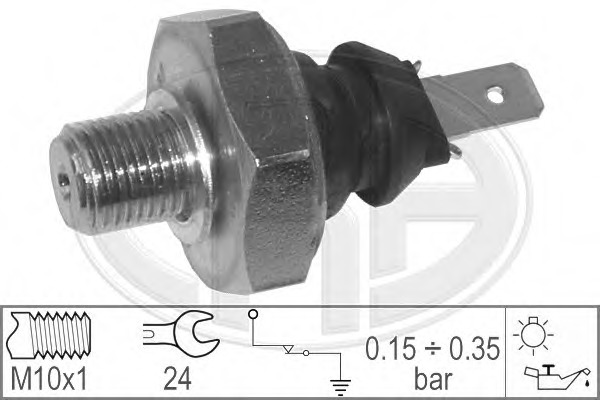 Senzor presiune ulei 330342 ERA - Comutator presiune ulei / senzor / supapa Senzor presiune ulei 330342 ERA - Comutator presiune ulei / senzor / supapa