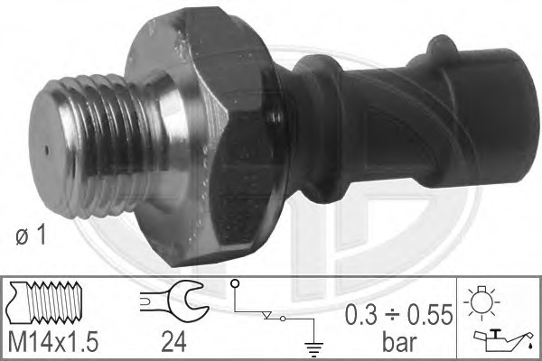 Senzor presiune ulei 330365 ERA - Comutator presiune ulei / senzor / supapa Senzor presiune ulei 330365 ERA - Comutator presiune ulei / senzor / supapa