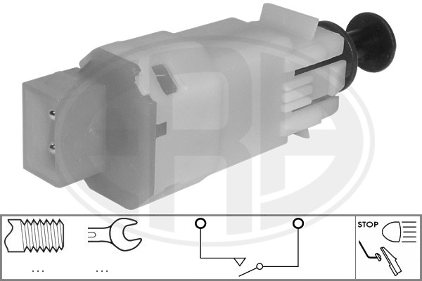 Comutator lumini frana 330431 ERA - Intrerupator / regulator Comutator lumini frana 330431 ERA - Intrerupator / regulator