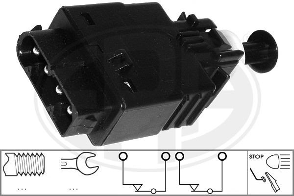 Comutator lumini frana 330433 ERA - Intrerupatoare / relee / control