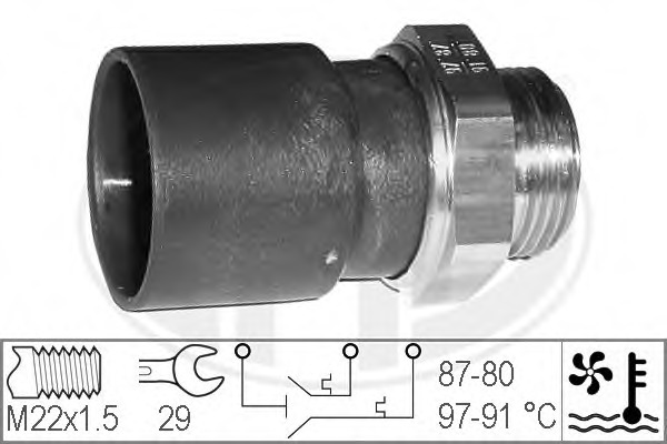 senzor,temperatura lichid de racire 330477 ERA - Unitate de control / relee/senzori senzor,temperatura lichid de racire 330477 ERA - Unitate de control / relee/senzori