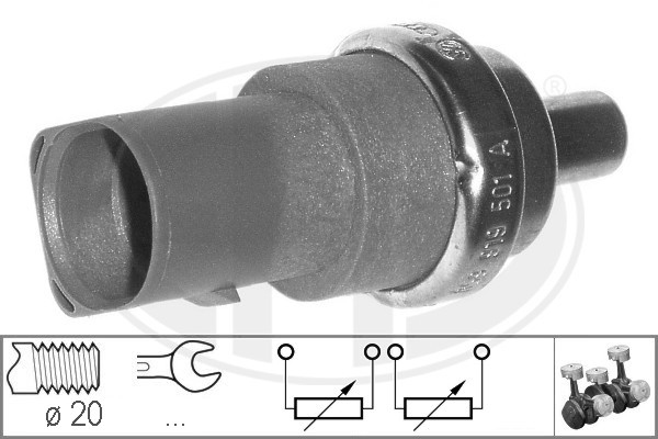 senzor,temperatura lichid de racire 330496 ERA - Unitate de control / relee/senzori senzor,temperatura lichid de racire 330496 ERA - Unitate de control / relee/senzori