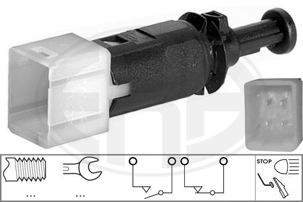 Comutator lumini frana 330510 ERA - Comutator lumini frana Comutator lumini frana 330510 ERA - Comutator lumini frana