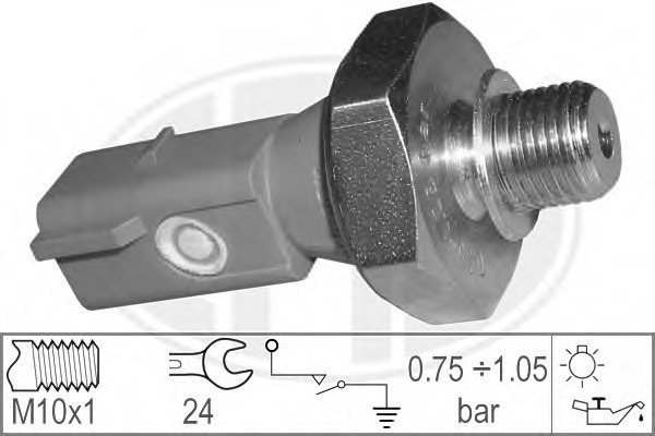 Senzor presiune ulei 330541 ERA - Comutator presiune ulei / senzor / supapa Senzor presiune ulei 330541 ERA - Comutator presiune ulei / senzor / supapa