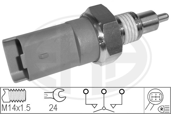 Comutator, lampa marsalier 330543 ERA - Intrerupatoare / relee / control Comutator, lampa marsalier 330543 ERA - Intrerupatoare / relee / control
