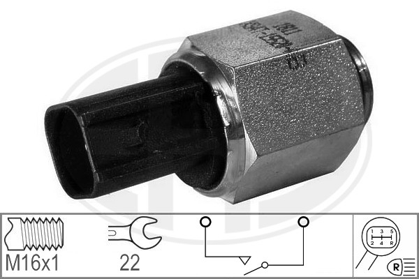 Comutator, lampa marsalier 330593 ERA - Intrerupatoare / relee / control Comutator, lampa marsalier 330593 ERA - Intrerupatoare / relee / control
