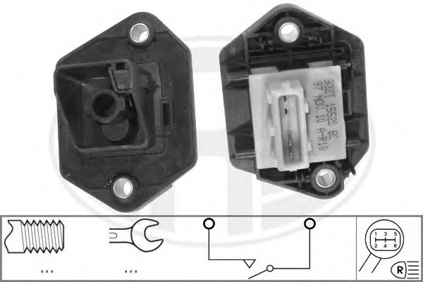 Comutator, lampa marsalier 330601 ERA - Intrerupatoare / relee / control