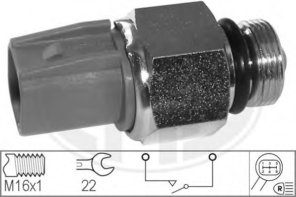 Comutator, lampa marsalier 330604 ERA - Intrerupatoare / relee / control