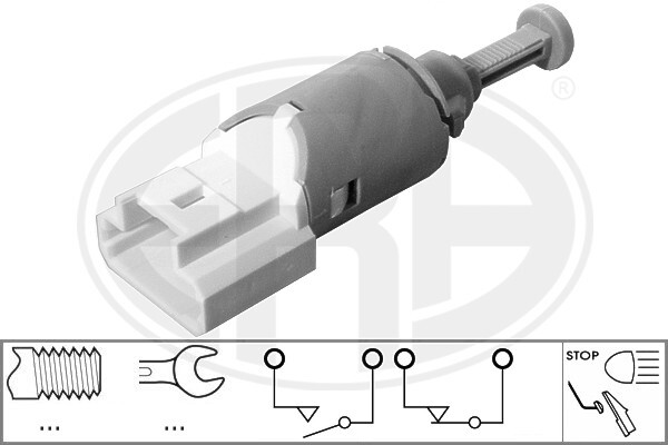 Comutator lumini frana 330731 ERA - Intrerupatoare / relee / control Comutator lumini frana 330731 ERA - Intrerupatoare / relee / control