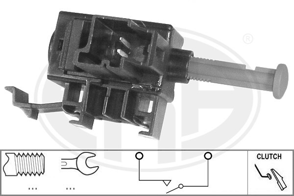 Comutator lumini frana 330740 ERA - Comutator lumini frana Comutator lumini frana 330740 ERA - Comutator lumini frana
