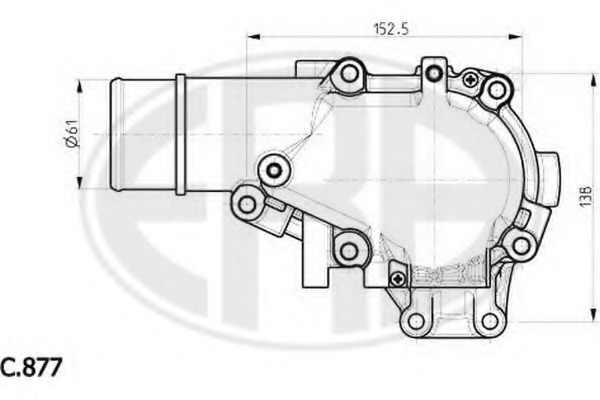 termostat,lichid racire 350019 ERA - Termostat termostat,lichid racire 350019 ERA - Termostat