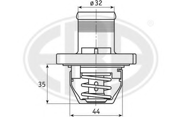 termostat,lichid racire 350041 ERA - Termostat termostat,lichid racire 350041 ERA - Termostat