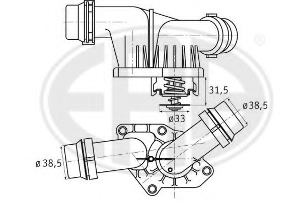 termostat,lichid racire 350064 ERA - Termostat termostat,lichid racire 350064 ERA - Termostat