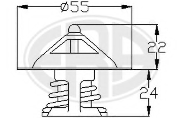 termostat,lichid racire 350099 ERA - Termostat termostat,lichid racire 350099 ERA - Termostat