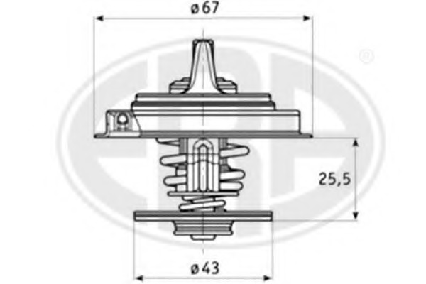 termostat,lichid racire 350174 ERA - Termostat termostat,lichid racire 350174 ERA - Termostat