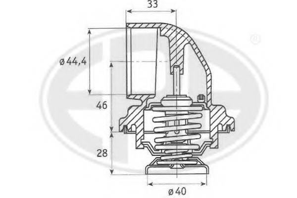 termostat,lichid racire 350210 ERA - Termostat termostat,lichid racire 350210 ERA - Termostat