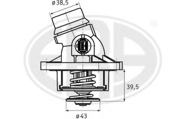 termostat,lichid racire 350328 ERA - Termostat termostat,lichid racire 350328 ERA - Termostat