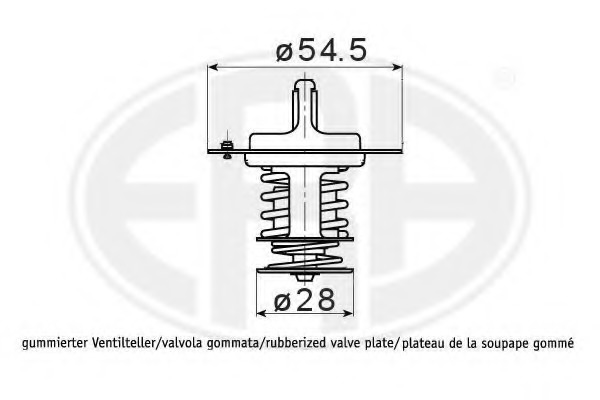termostat,lichid racire 350389 ERA - Termostat termostat,lichid racire 350389 ERA - Termostat