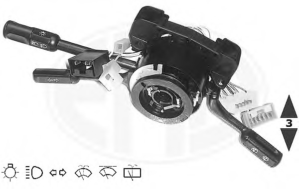 Comutator coloana directie 440137 ERA - Intrerupator / regulator Comutator coloana directie 440137 ERA - Intrerupator / regulator