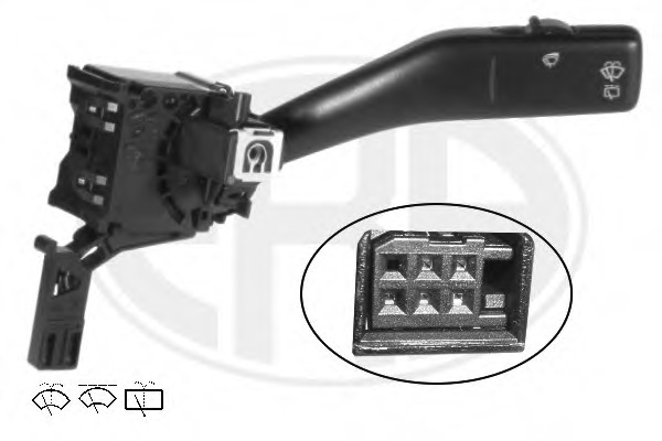 Comutator coloana directie 440446 ERA - Intrerupator / regulator Comutator coloana directie 440446 ERA - Intrerupator / regulator