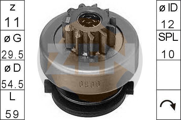 cuplaj unisens,demaror ZN0800 ERA - Elemente demaror