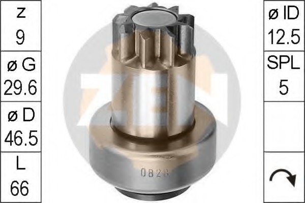 cuplaj unisens,demaror ZN0828 ERA - Elemente demaror