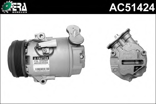 Compresor, climatizare AC51424 ERA Benelux - Compresor/piese Compresor, climatizare AC51424 ERA Benelux - Compresor/piese