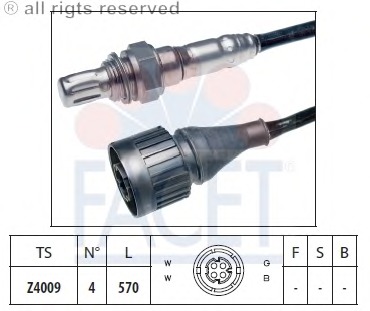 Sonda Lambda 10.7102 FACET - Senzor / sonda