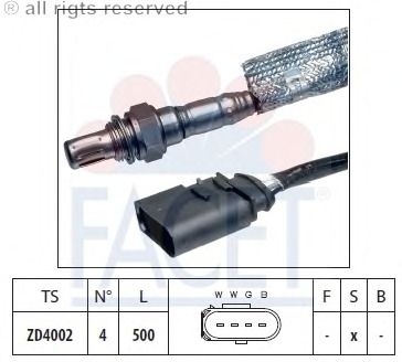 Sonda Lambda 10.7171 FACET - Sonda lambda Sonda Lambda 10.7171 FACET - Sonda lambda
