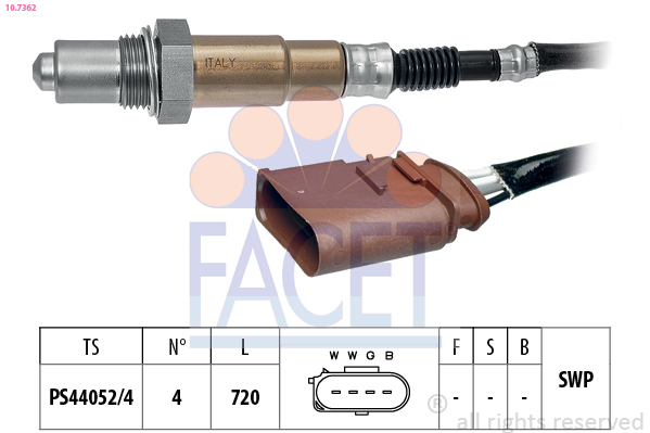 Sonda Lambda 10.7362 FACET - Sonda lambda Sonda Lambda 10.7362 FACET - Sonda lambda