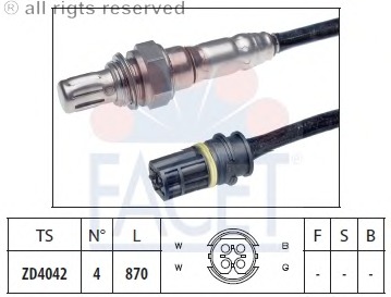 Sonda Lambda 10.7407 FACET - Control gaze evacuare Sonda Lambda 10.7407 FACET - Control gaze evacuare