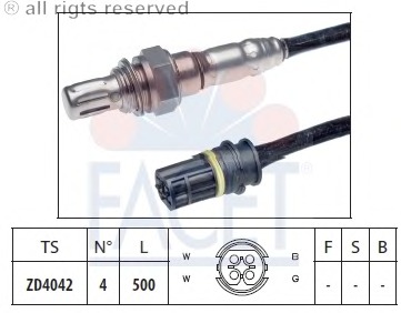 Sonda Lambda 10.7422 FACET - Control gaze evacuare Sonda Lambda 10.7422 FACET - Control gaze evacuare