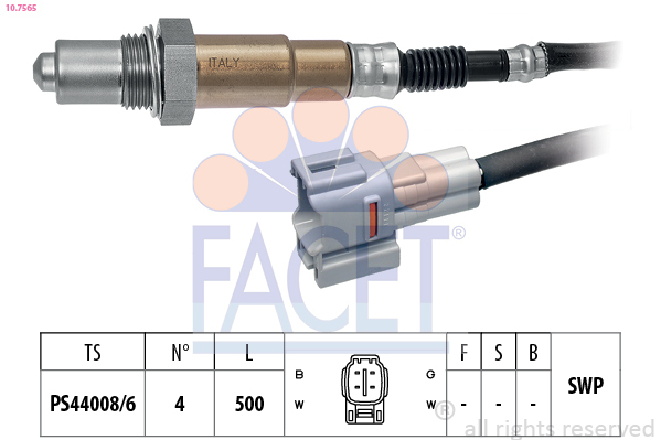 Sonda Lambda 10.7565 FACET - Control gaze evacuare Sonda Lambda 10.7565 FACET - Control gaze evacuare