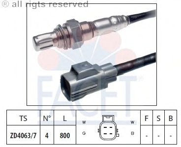 Sonda Lambda 10.7578 FACET - Electricitate motor Sonda Lambda 10.7578 FACET - Electricitate motor