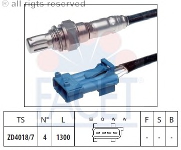 Sonda Lambda 10.7591 FACET - Control gaze evacuare Sonda Lambda 10.7591 FACET - Control gaze evacuare
