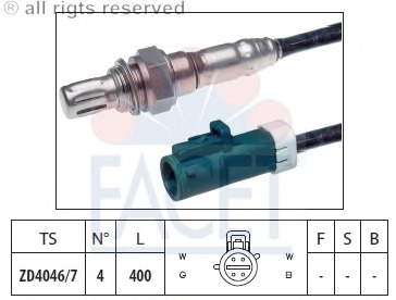 Sonda Lambda 10.7611 FACET - Sonda lambda Sonda Lambda 10.7611 FACET - Sonda lambda