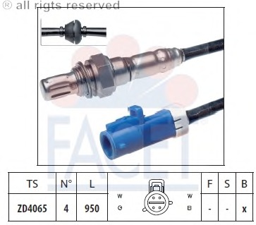 Sonda Lambda 10.7680 FACET - Control emisie gaze de esapament Sonda Lambda 10.7680 FACET - Control emisie gaze de esapament