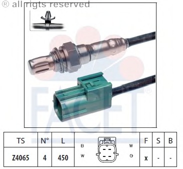 Sonda Lambda 10.8002 FACET - Control emisie gaze de esapament Sonda Lambda 10.8002 FACET - Control emisie gaze de esapament