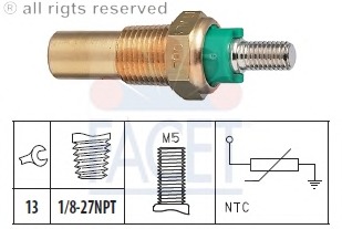 senzor,temperatura ulei / senzor,temperatura lichid de racire 7.3136 FACET - Unitate de control / relee/senzori senzor,temperatura ulei / senzor,temperatura lichid de racire 7.3136 FACET - Unitate de control / relee/senzori